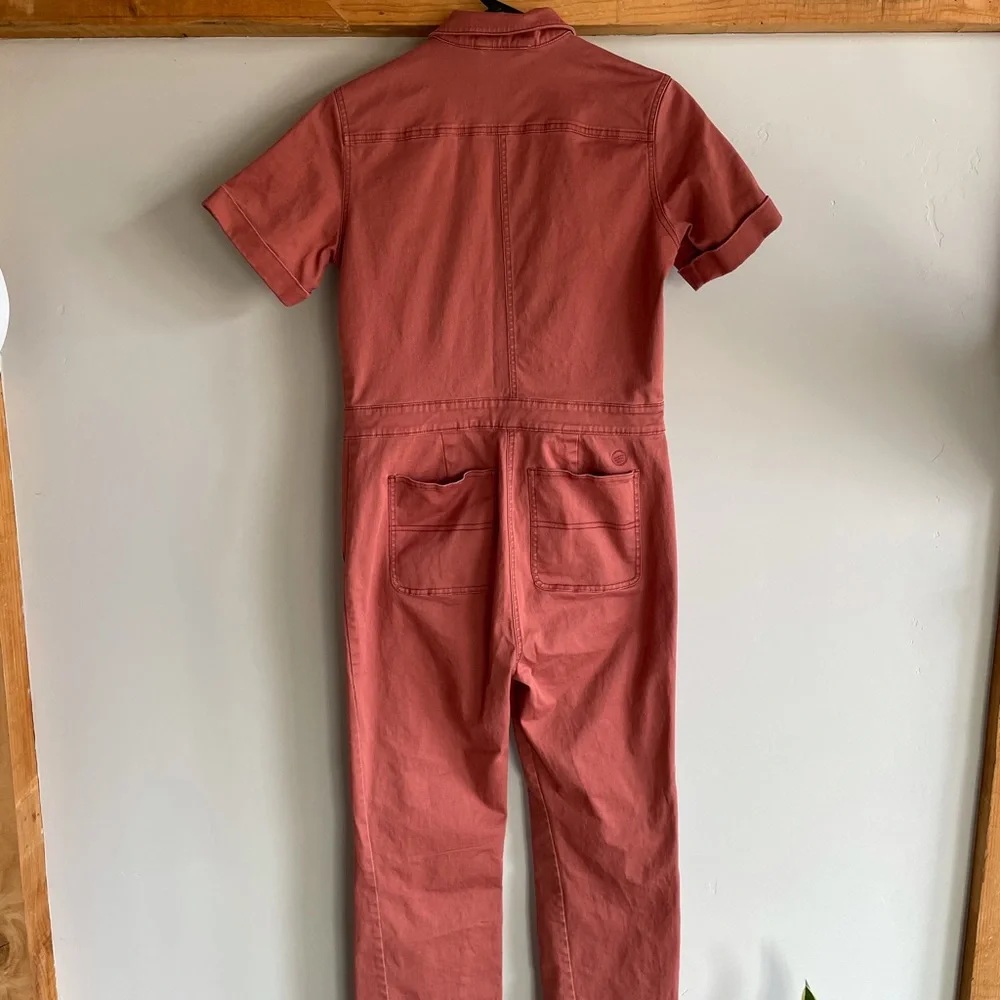 United By Blue Rust Jumpsuit - Picture 3 of 11